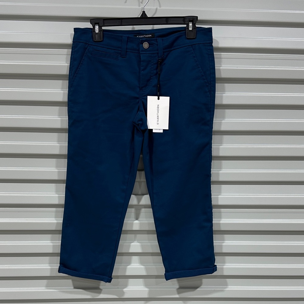 41 Hawthorn Straight-Leg Cropped Pants